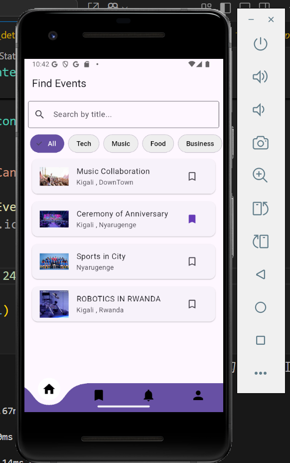 Events Finder App